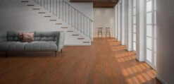 Classico BC12100 Natural 1/2" X 5" Brazilian Cherry Hardwood Flooring -Home Flooring 10006077 Room 28353.1646996246