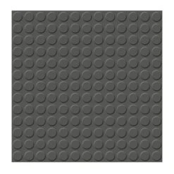 Flexco Rubber Tile Graphite 18-in X 18-in Vinyl Tile Flooring (2.25-sq Ft)