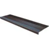 Roppe 12" X 48" Black Stair Tread