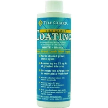 Tile Guard 8 Ounce Re-Whitening Tile Grout Coating 1 Tile Guard 8 Ounce Re-Whitening Tile Grout Coating