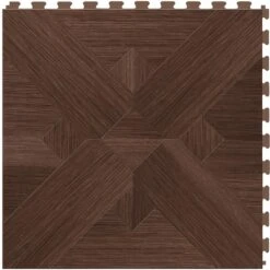 Perfection Floor Tile Bordeaux Wood Collection Bordeaux Elm/Satin 20-in X 20-in Water Resistant Interlocking Luxury Flooring (16.7-sq Ft) -Home Flooring 14125121 1800x1800