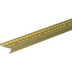 Frost King 1-3/8 In X 6 Ft Fluted Gold Carpet Clampdown