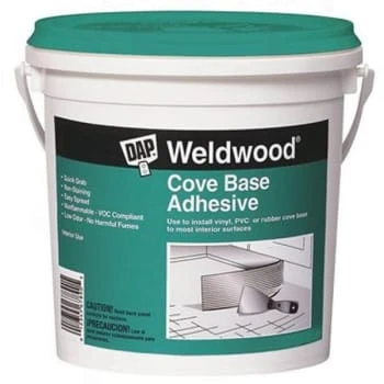 Dap 1 Qt Weldwood Cove Base Adhesive 1 Dap 1 Qt Weldwood Cove Base Adhesive