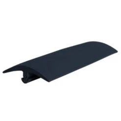 Roppe 12 Ft Profile #175 Series Black Vinyl Edging