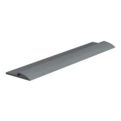 Roppe 9 Ft Profile #38 Series Dark Gray Rubber Edging