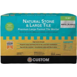 Custom Building Products Natural Stone And Large Tile 50 Lb White Premium Mortar