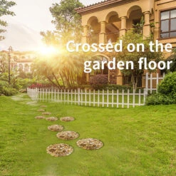 Polished Cobblestone Pebble Tile For Walls, Floors, Garden, Yards (1 Box With 6x 10''x10'' Circle Pieces) -Home Flooring 2cbcc3b0 f971 4750 aab0 1ee36fc6f965 1.cfaf67ba561e91054a0a806ae71189f7 1800x1800