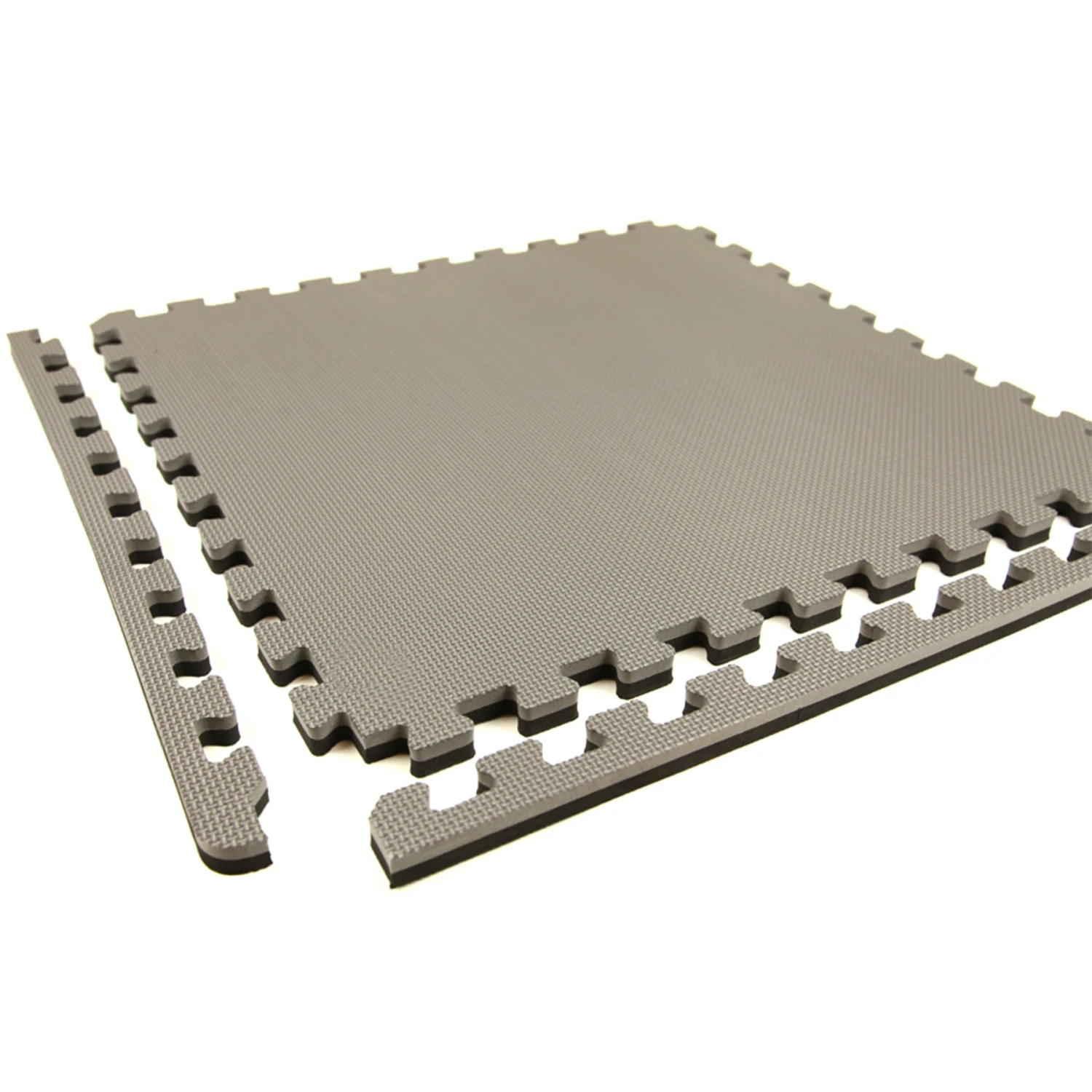 FlooringInc 2'x2' Jumbo Soft Foam Tiles (1 Black Grey) - Great For MMA Flooring, Kid's Flooring, Gym Flooring 7 FlooringInc 2'x2' Jumbo Soft Foam Tiles (1 Black Grey) - Great For MMA Flooring, Kid's Flooring, Gym Flooring - Image 7
