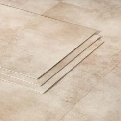 Home Flooring 7 Artmore Tile Loseta Concreto Beige 18-in X 36-in Waterproof Luxury Flooring (36-sq Ft)
