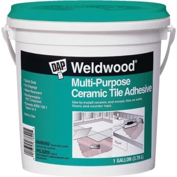 DAP 1 Qt Weldwood Multi-Purpose Ceramic Tile Adhesive (6-Pack) 1 DAP 1 Qt Weldwood Multi-Purpose Ceramic Tile Adhesive (6-Pack)