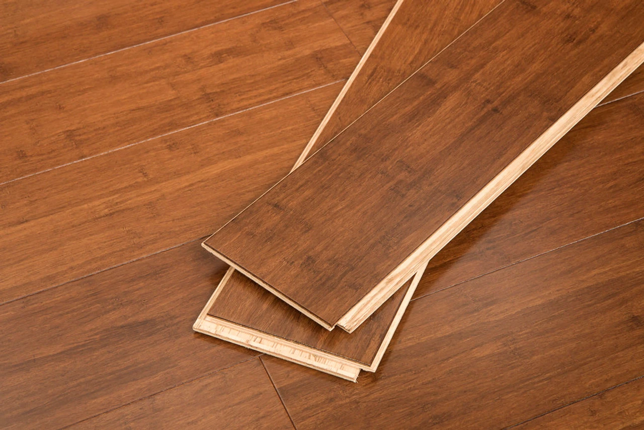 Cali Bamboo ENG Java Wide Click Bamboo 9/16" X 5 5/16" 2 Cali Bamboo ENG Java Wide Click Bamboo 9/16" X 5 5/16" - Image 2