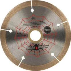 QEP Modeul 6-4008BW, 4 Porcelain Tile Micro Segmented Wet / Dry Cutting Blade