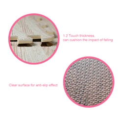 Jeobest Foam Floor Play Mat - Foam Mat Floor Tile - Playmat Foam Interlocking Puzzle Floor Mat - 6PCS Wood Soft EVA Foam Play Mat Kids Puzzle Floor Foam Mat (brown Wood Grain) 11.8 X 11.8 Inch) MZ -Home Flooring b7dfcebf 0399 41dc 8c75 5caf536e0d3d 1.ad4f5c5063eeec2effeb8f740cd05be2 1800x1800
