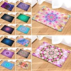 19"X31" 3D Print Front Door Floor Area Rug Mat Non-skid Doormat Indoor Outdoor Bath Kitchen Mats Carpet