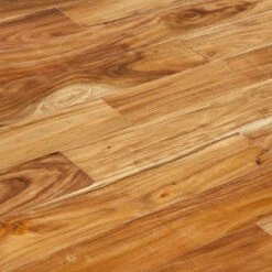 BuildDirect Acacia Smooth Natural Acacia 3mm Thick RL X 4.75" Engineered Hardwood Flooring (33.1 Sq Ft Per Box)